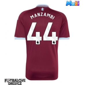 Aston Villa Johan Manzambi #44 Domácí Dres 2026-27 Krátký Rukáv Aston Villa Johan Manzambi #44 Domácí Dres 2026-27 Krátký Rukáv